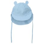 Huttelihut - Kid's Summer Hat Ears Woven - Cap Gr 50/56 blau