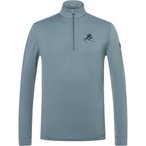 Super.Natural Tundra175 Toni Zip 1/4  Herren  Langarm Unterhemden blau Größe X