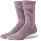 Stance Icon Dyed Crew   Freizeitsocken lila Größe 43  Trekking  Elastisch