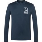 Super.Natural Lil Anchor Bio J  Herren  Longsleeves blau Größe S Lifestyle  Ha