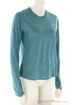 New Balance Athletics LS Damen Shirt-Blau-L
