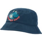 JACK WOLFSKIN Kinder AT HOME BUCKET HAT K, Größe S in Blau