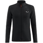 SALEWA Herren Funktionsjacke PUEZ WAFFLE HYB PL JACKET M, Größe M in Schwarz