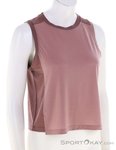 Ortovox 150 Cool Crack Damen Tanktop-Dunkel-Rot-XS
