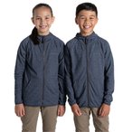 Craghoppers Nosilife Frey   Kinder  Fleecejacke blau Größe 116 Camping  Insekt
