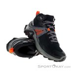 Salomon X Raise Mid GTX Kinder Wanderschuhe Gore-Tex-Schwarz-35