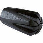 Leki Rubber Pad Trekking Gummipuffer, 2er Pack, onesize, black
