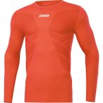 JAKO Herren Longsleeve Comfort 2.0, Größe S in Rot