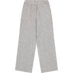 KnowledgeCotton Apparel Posey Linen Stripe Hose Damen  Jeans & Freizeithose brau