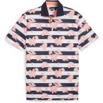 PUMA Herren Polo Pique Garden Polo, Größe L in Grau