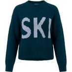 KRIMSON KLOVER Alpaka-Strickpullover Ski Sweater, Größe L in Grün