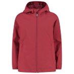CMP - Girl's Jacket with Fix Hood - Regenjacke Gr 116 rot