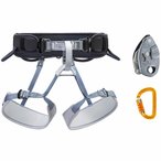 Petzl Kit Corax Grigri Sm’D Kletterset, Größe 1, dark gray