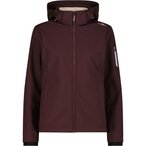 CMP Softshell   Damen  Softshelljacke rot Größe S Trekking  Wasserabweisend Wa