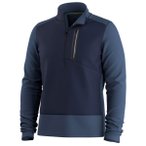 Smartwool - Active Fleece Wind 1/2 Zip - Fleecepullover Gr S blau