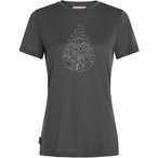 Icebreaker Tech Lite III Hike Path  Damen  T-Shirts grau Größe L Trekking  Hau