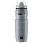 Elite - Thermoflasche Nanofly 0-100° - Fahrrad Trinkflasche Gr 500 ml grau