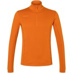 Bergzeit Basics Kaikkialla Saija Half-Zip  Herren  Pullover orange Größe S Cam