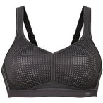 Anita Performance Damen Sport-BH ( Anthrazit 90D Größe,)