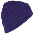Stoic - MerinoKnit MMXX.Kniva Beanie - Mütze Gr One Size lila/blau