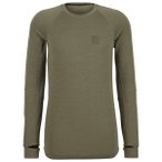 Stoic - MerinoMesh150 SadjemSt. L/S - Merinoshirt Gr S oliv
