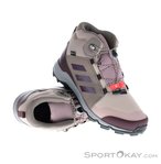adidas Terrex Mid GTX Kinder Wanderschuhe Gore-Tex-Pink-Rosa-3,5