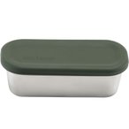 Klean Kanteen Rise Snack Box BS 295ml brushed stainless/thyme lid/296ml - 10oz