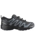 Salomon - Wasserfeste Wanderschuhe - XA Pro V8 WP J Black / Turbulence / Quarry 