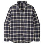 Patagonia - Women's LW Fjord Flannel Shirt - Hemd Gr S grau