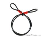 Abus Cobra Stahlkabel 10/140cm Fahrradschloss Zubehör-Schwarz-One Size