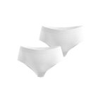 ODLO Damen Unterhosen slipf. Da ACTIVE LIGHT 2 PACK, Größe L in Weiß