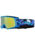 Bollé - Skibrille - Nevada Jr Blue Camo Matte Sunshine  - Blau