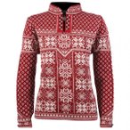 Dale of Norway - Women's Peace Sweater - Wollpullover Gr S rot