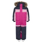 Didriksons - Kid's Bjärven Coverall - Overall Gr 80 rosa