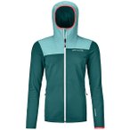ORTOVOX Damen Unterjacke FLEECE PLUS HOODY W, Größe XS in Grün