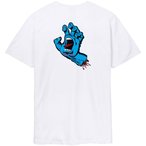 Santa Cruz Screaming Hand Chest  Herren  T-Shirts weiss Größe L  Hautfreundlic