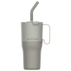 Klean Kanteen - Rise Tumbler Flip Straw - Isolierbecher Gr 1064 ml grau