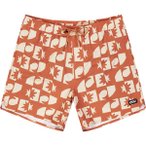 Picture Herren Piau 15 Printed Badeshorts (Größe S, orange)