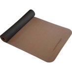 DEUSER Yoga-Matte (TPE) - cappuccino/dunkelbraun, Größe ONE SIZE in Braun