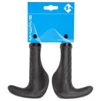 M-Wave - Cloud Ergo Max Fix Be Fahrradgriffe - Fahrradgriffe Gr 140 mm grau/blau