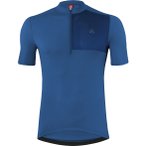 Löffler Skys Block Mid Herren Radtrikot ( Blau 54 Größe,)