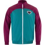 JAKO Unisex Retroragende Trainingsjacke, Größe XS in Türkis