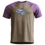 Zimtstern - Riderz MTB Tee S/S - Radtrikot Gr M braun