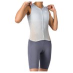 Castelli - Women's Free Sanremo Tri Suit Sleeveless - Radeinteiler Gr M grau