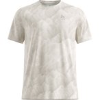 Odlo Zeroweight Chill-Tec Print  Herren  Laufshirts beige Größe L Trailrunning