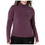 Asics - Women's Nagino Run Winter L/S Top - Laufshirt Gr S lila