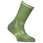 Alpacasocks&Co - Merino Outdoor Kids - Wandersocken 23-26 grün