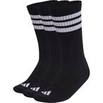 adidas 3 Stripes Crew 3er Pack   Freizeitsocken schwarz Größe 34  Trekking  Ha