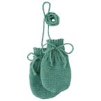 disana - Kid's Strick-Handschuhe - Handschuhe Gr 0 türkis