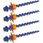 Peggy Peg Peg&Stop N 20 cm mit Kontermutter - Zeltheringe 4er Set